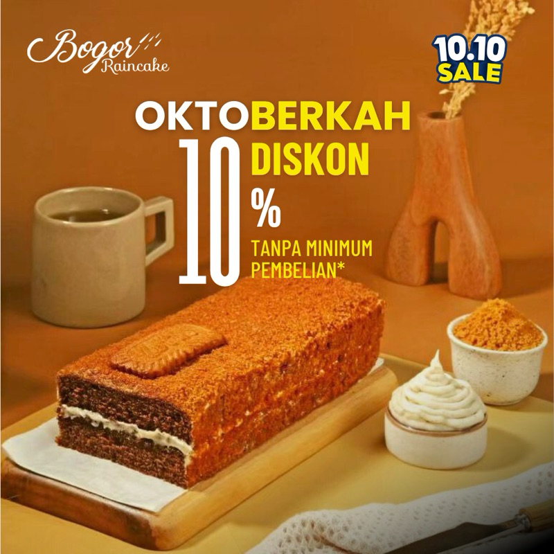 

Bogor Raincake - Kirana Biscoff Tiramisu