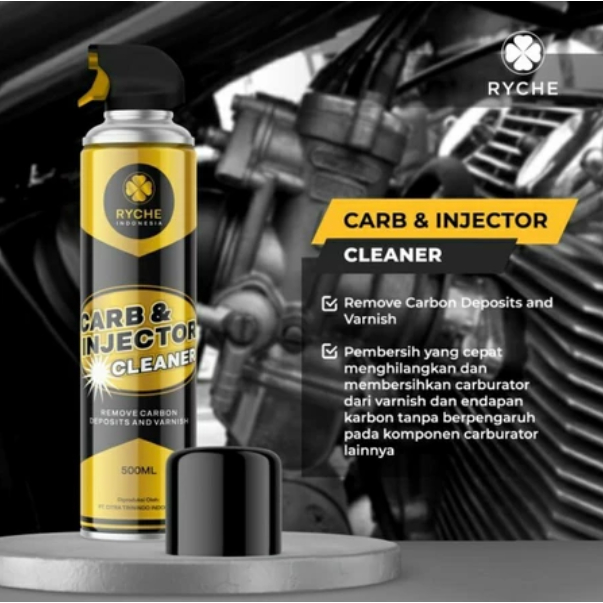 KARBU KLINER 500ML RYCHE PEMBERSIH CARBURATOR CLEANER INJECTION