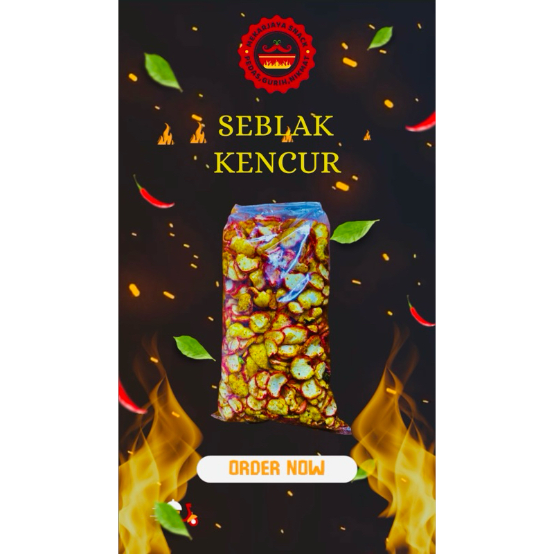 

SEBLAK KENCUR MEKAR JAYA SNACK (cemilan viral)