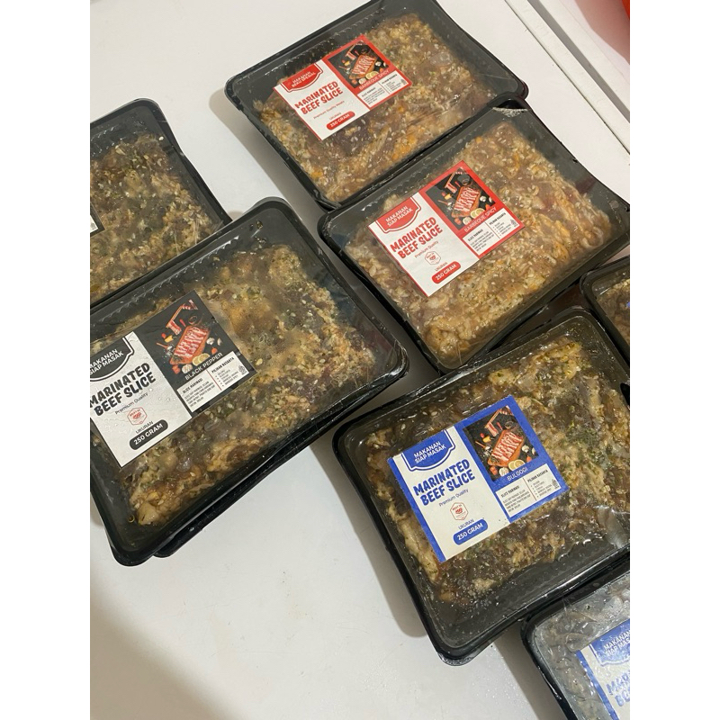 

beef marinasi (hanya bsa kirim instan)