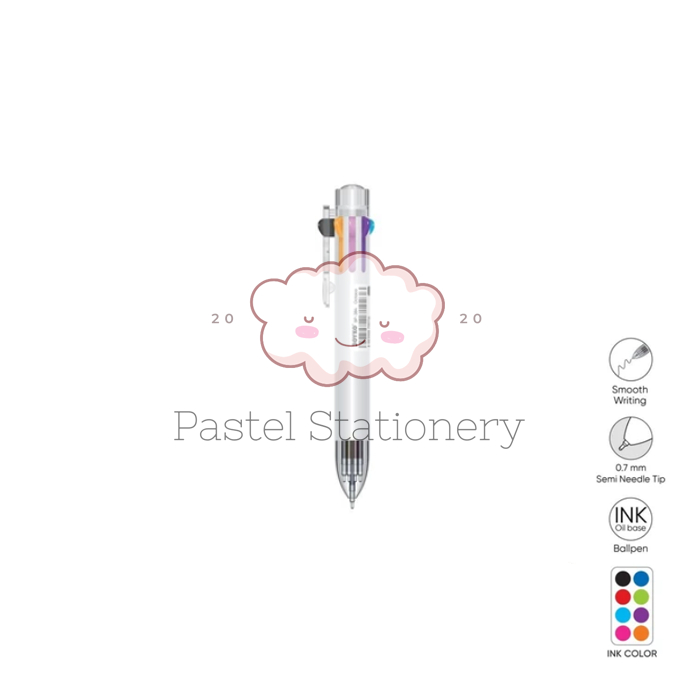 

Pulpen Joyko Octaco 8 Warna BP-384 0.7mm - Bolpen Pena Ball Pen 0,7 mm