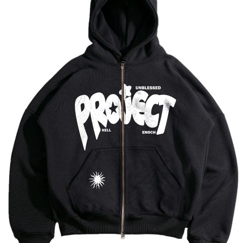 FG2 ENOCH  HOODIE ZIPPER BOXY  EPIPHANY