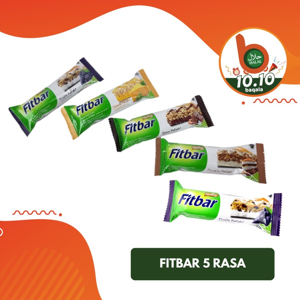 

Fitbar promo 5 pcs mix