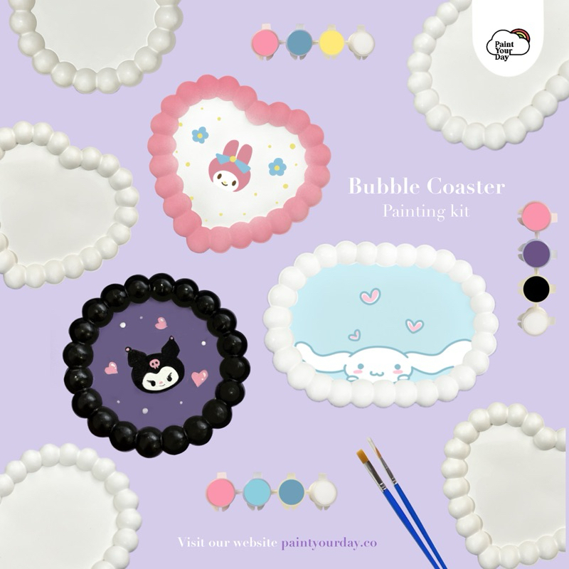 

PART 2 | Paket Melukis Concrete Tray | Bubble Tray | PaintYourDay | 4 Cat Akrilik | 2 kuas