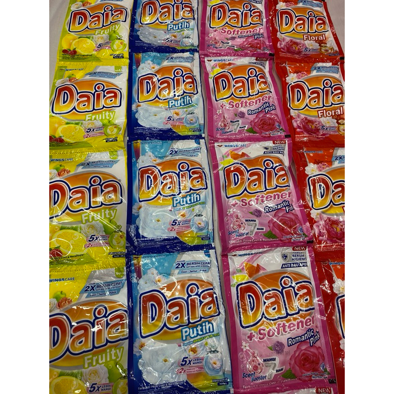 DAIA bubuk renceng kemasan 1000