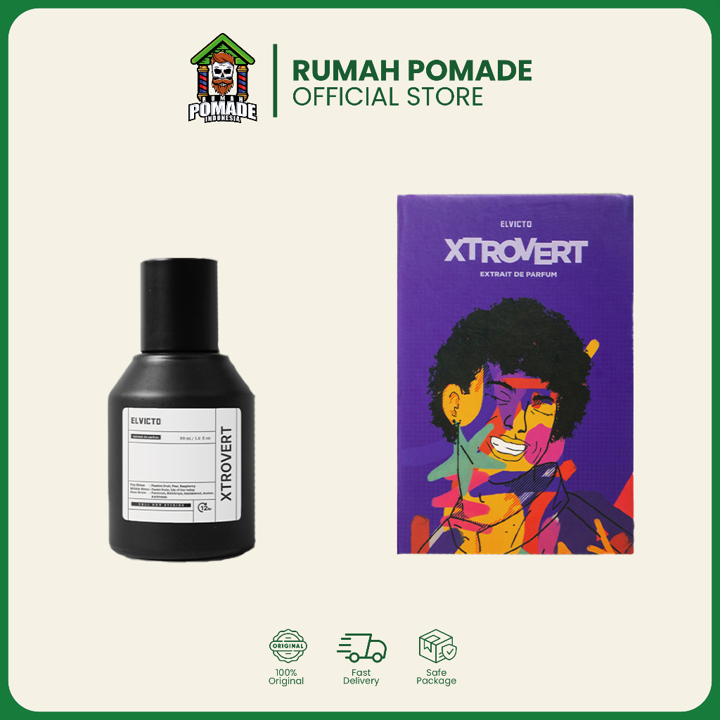 ELVICTO XTROVERT PARFUM 35 ML ORIGINAL - Parfume Elvicto Extrait de parfume