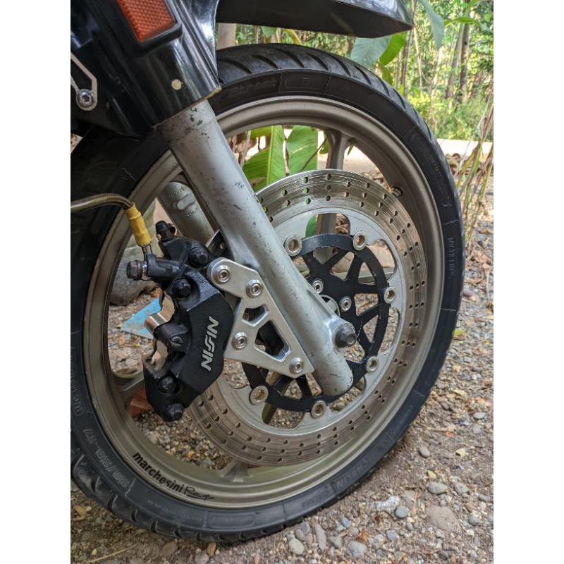 Kaliper Nissin 4P Kanan Original Honda RVF400 CB400
