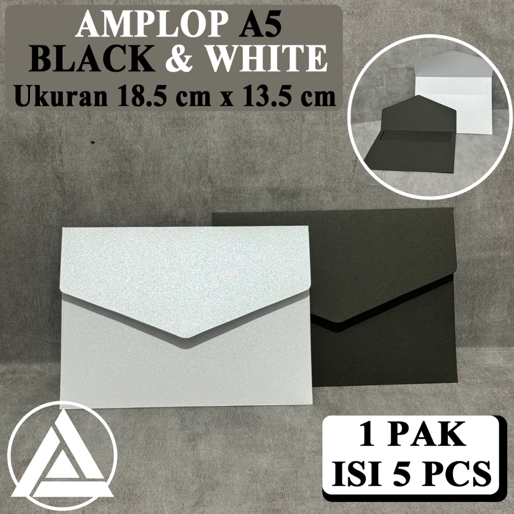 

[ ISI 5 Pcs] Amplop Vintage | Berwarna | JASMINE | LINEN | FANCY | WARNA GELAP | Color Envelope | 18.5 cm x 13.5 cm | Bahan Kertas Tebal / Olshop | Nota | Amplop A5 | AMPLOP UNDANGAN | HITAM | BLACK | PUTIH | WHITE