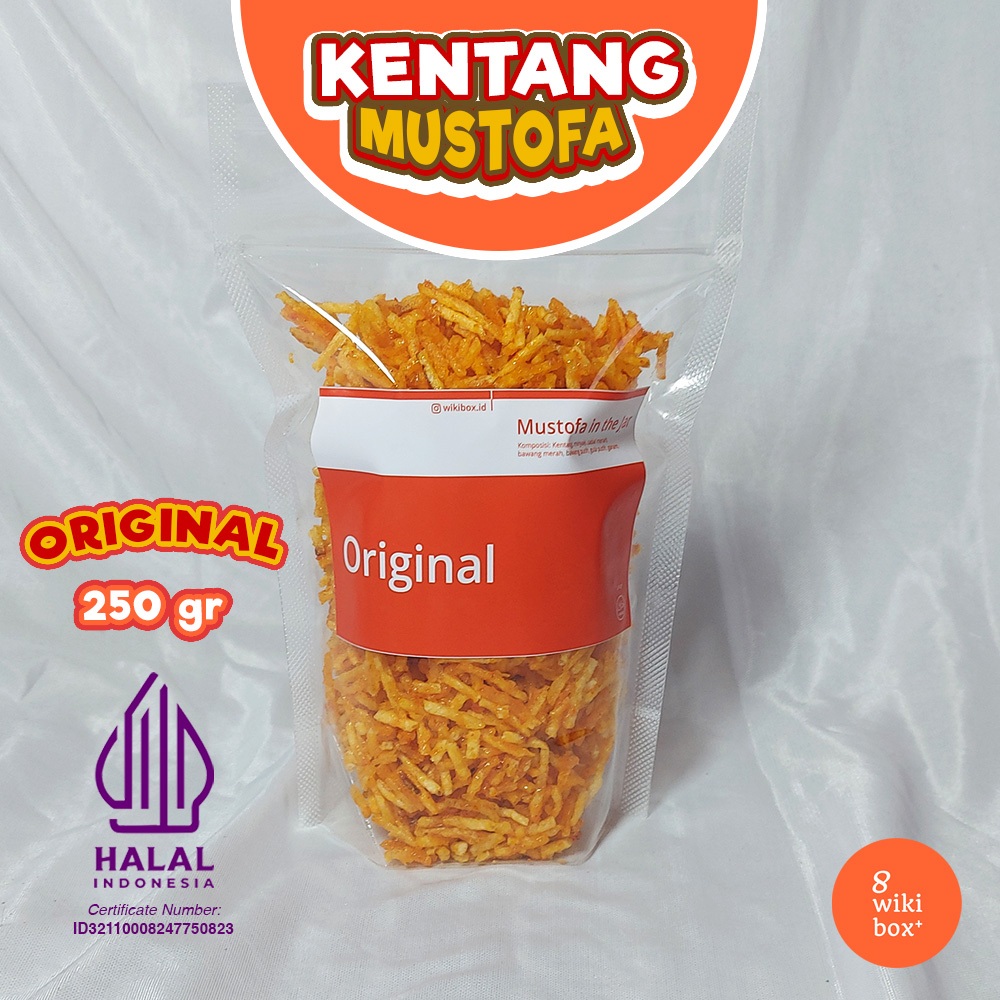 

Kentang Mustofa 250 gr Kemasan Ziplock