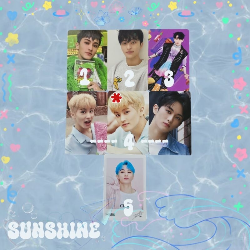 PC PHOTOCARD NCT MARK | DICON DILAN CAFE GLITCH MODE