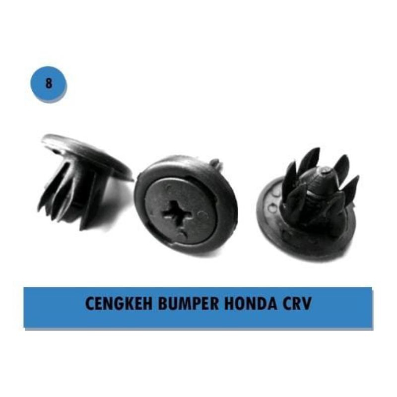 KLIP CLIP CENGKEH BEMPER BUMPER HONDA CRV HITAM