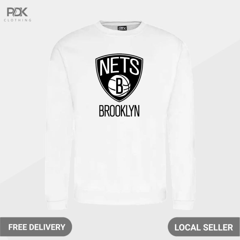 Sweater Basic Hoodie Basketball Brooklyn Nets