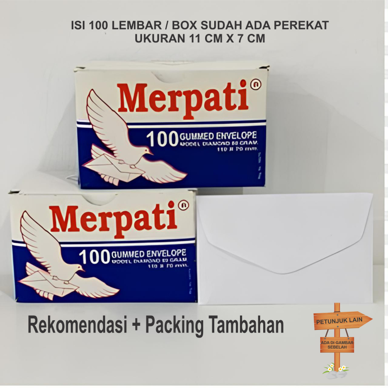 

Amplop merpati kecil