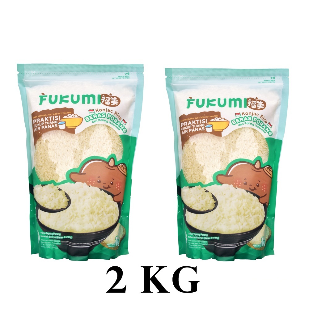 

FUKUMI BERAS PORANG POUCH 2 KG ORIGINAL