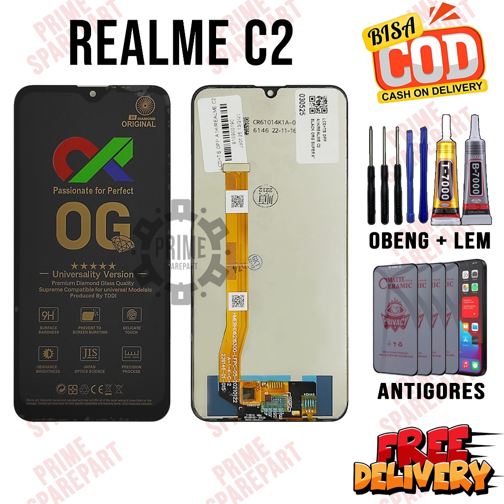 Lcd REALME C2 Original OEM Lcd Touchscreen REALME C2 Fullset