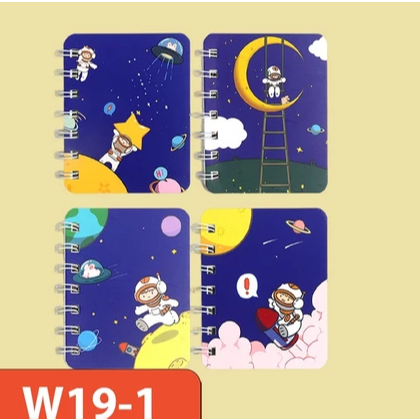 

[HsLapak] NOTEBOOK MINI A7 BUKU TULIS SEKOLAH / BUKU CATATAN KECIL 80 LBR / STATIONARY