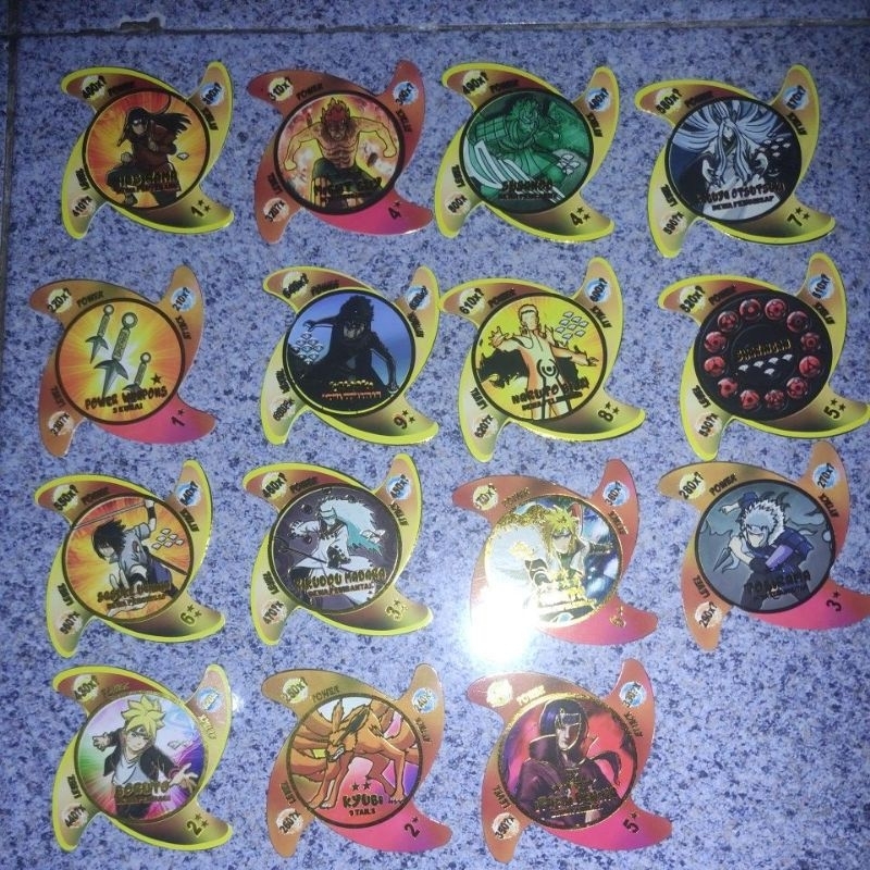 Kartu Naruto Boruto Kyubi Itachi Uchiha Card