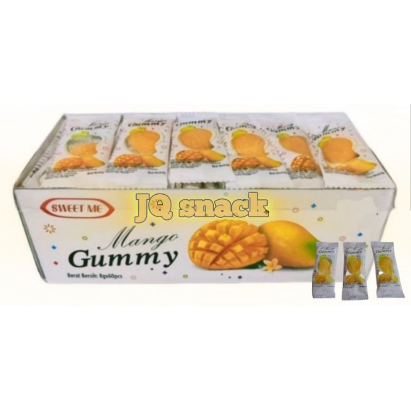 

permen Lunak GUMMY MANGGO isi 60pcs