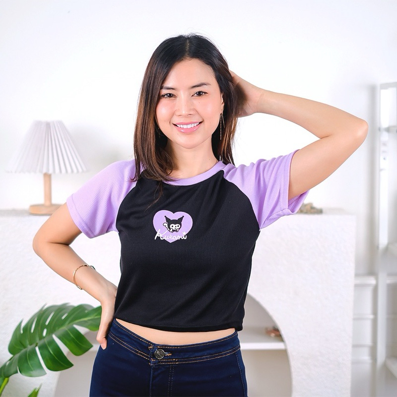 CROP TOP KUROMI