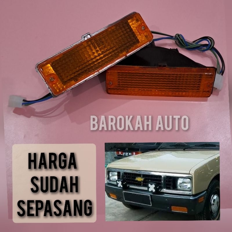 Lampu Sen Bemper Isuzu KBD26 Chevrolet Luv SET