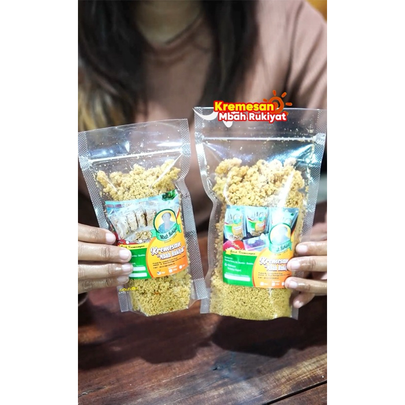 

2 kremesan ayam rasa balado pedas