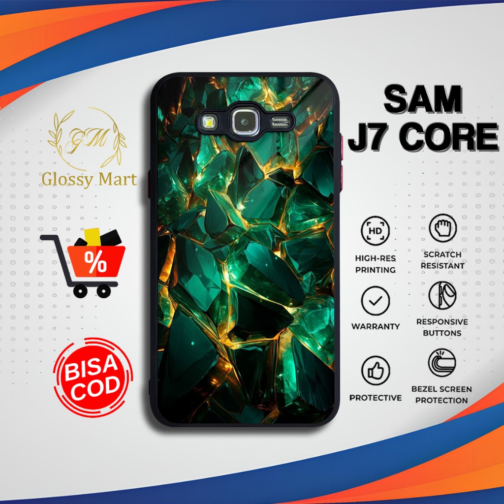 Casing Samsung J7 Core Terlaris Berlian Hardcase Softcase Glossy Case J7 Core Terbaru Termurah