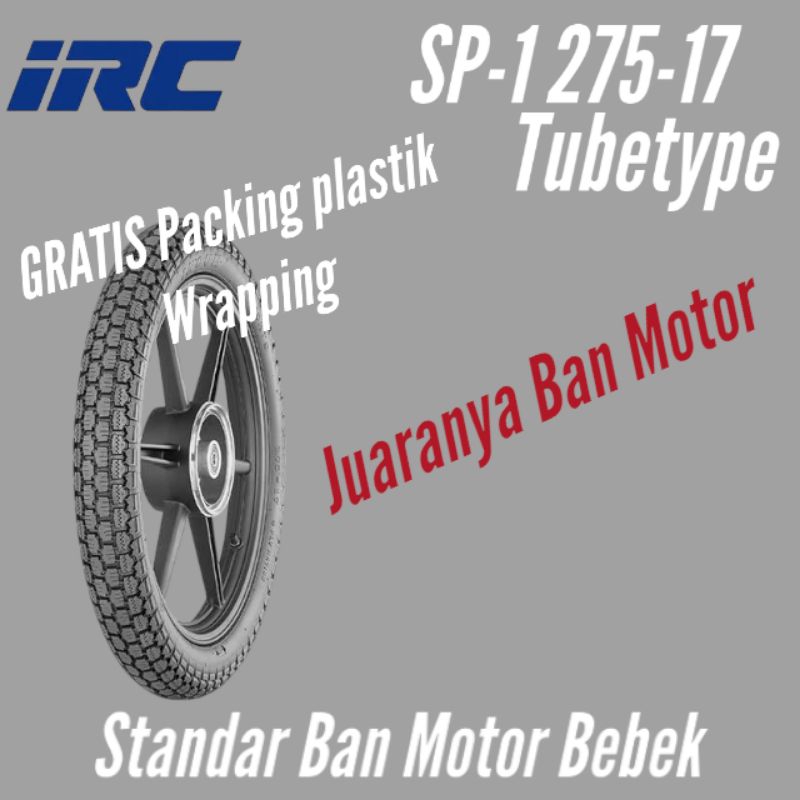 Ban Motor Bebek IRC SP1 275 Ring17 Tubetype Di Jamin Original