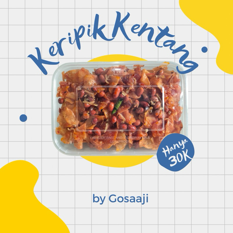 

keripik kentang terikacang