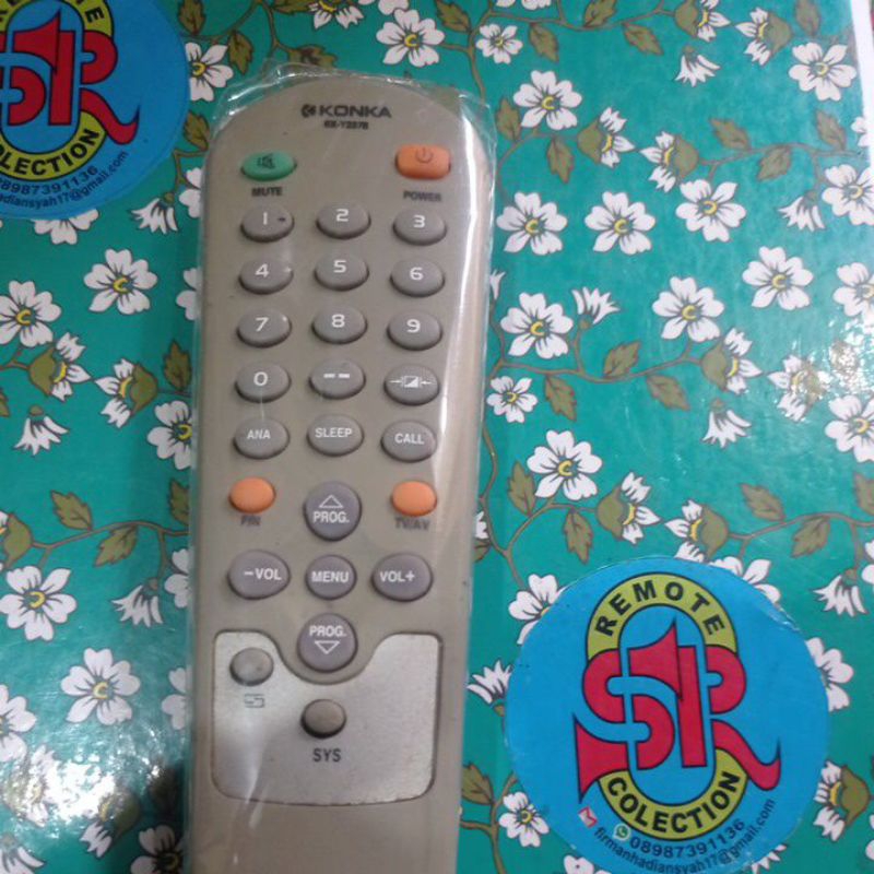 Remotee tv tabung konka