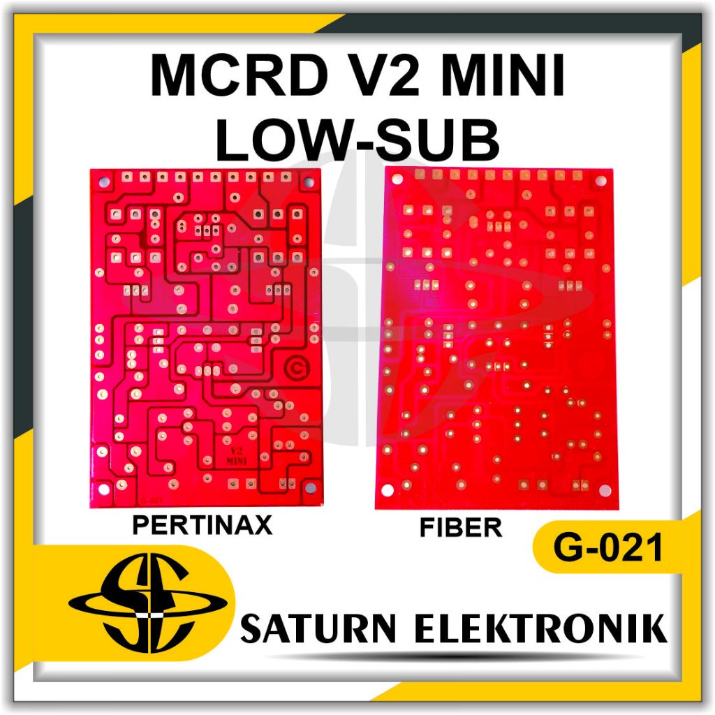 PCB Biasa & Fiber V2 Mini MCRD LOW-SUB G-021