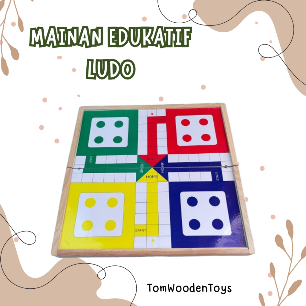 Mainan Edukatif Ludo Mainan anak