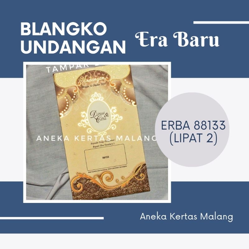Blangko Undangan Erba 88133 (Cek Deskripsi)