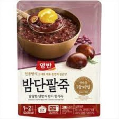 

Dongwon Sweet Red Bean & Chesnut PorridgeBubur Instan Kacang Merah Dan Kacang Kastanye 420gr