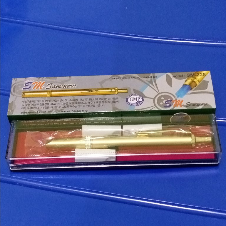 Alat Bekam Samora Lancing Sammora Gold Besi