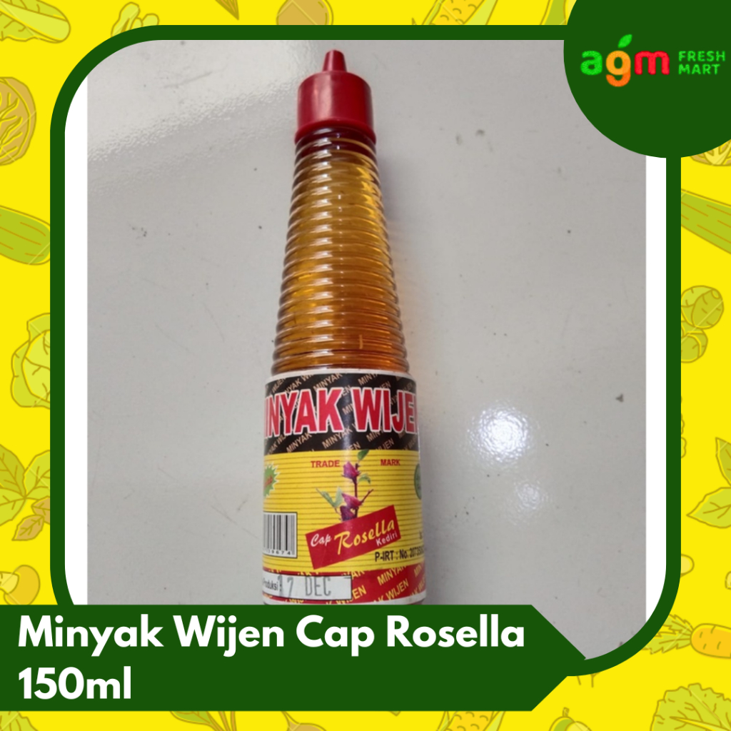 

Minyak Wijen Botol Cap Rosella 150ml