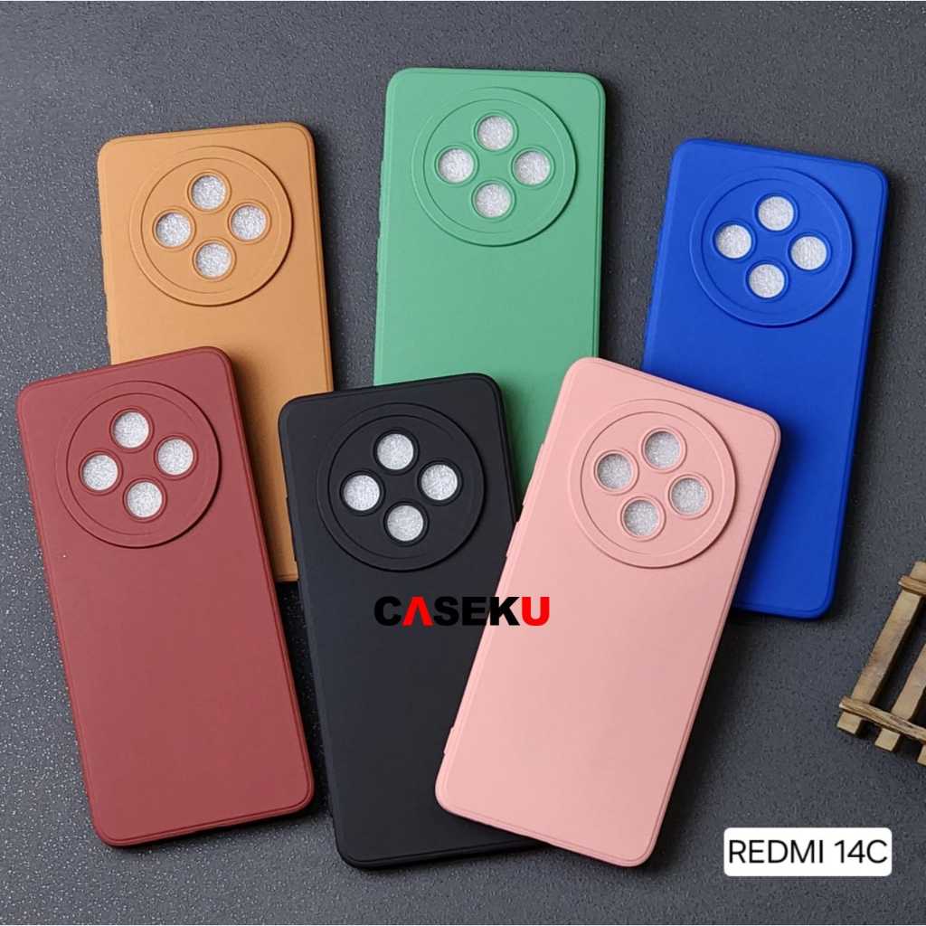 Redmi 15C Redmi 14C Case Pro Camera Macaron Case Redmi15C Redmi 14C