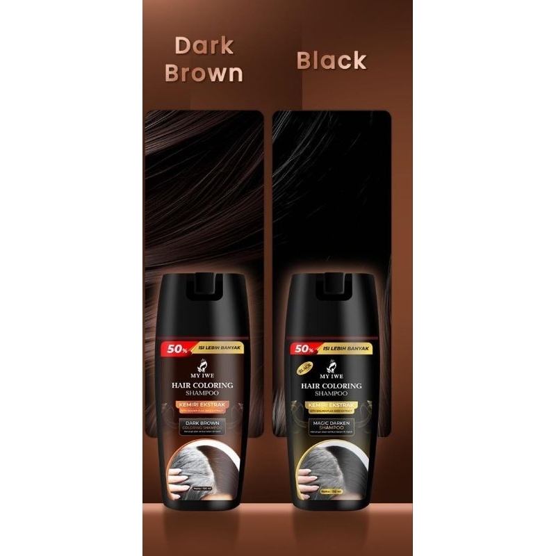 MY IWE HAIR COLORING SHAMPO