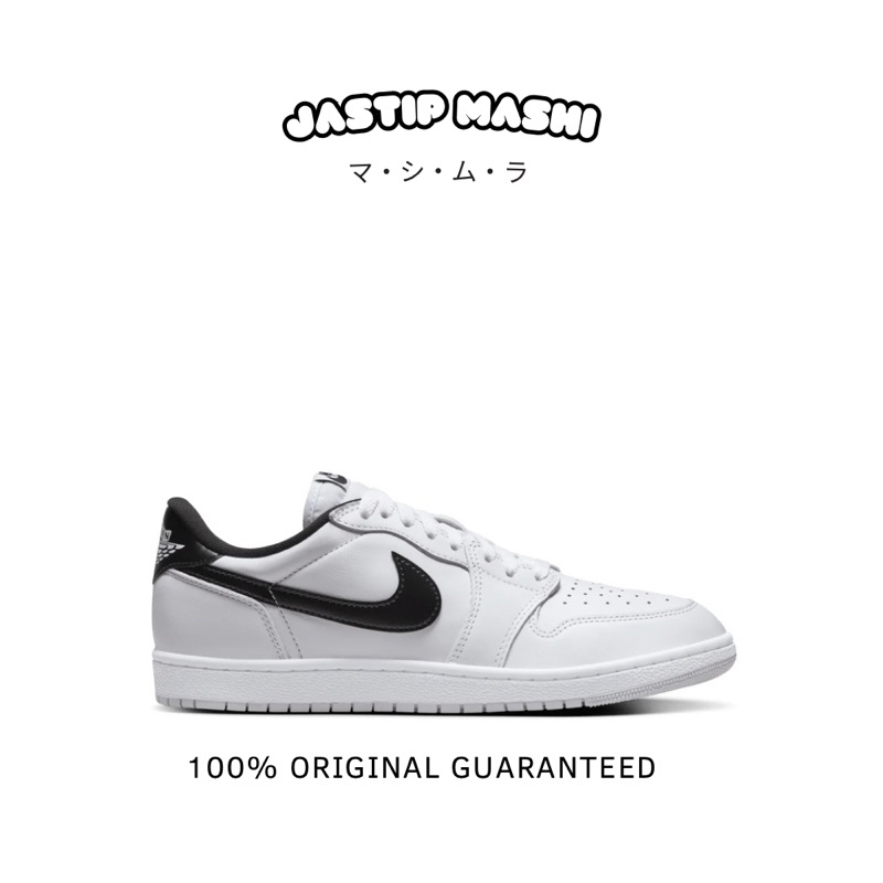 ORIGINAL SEPATU NIKE AIR JORDAN MEN - WHITE/BLACK-NEUTRAL GREY