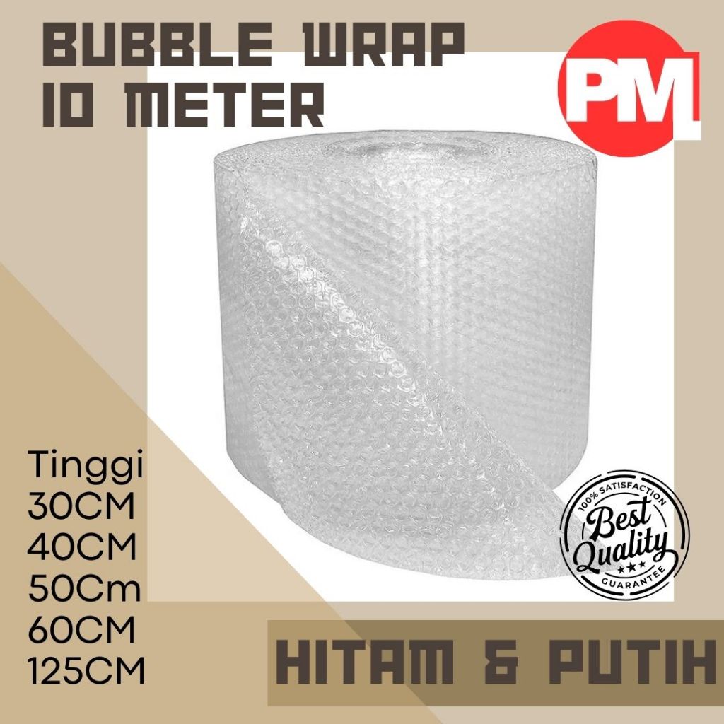 

Bubble Wrap 10 Meter plastik bungkus