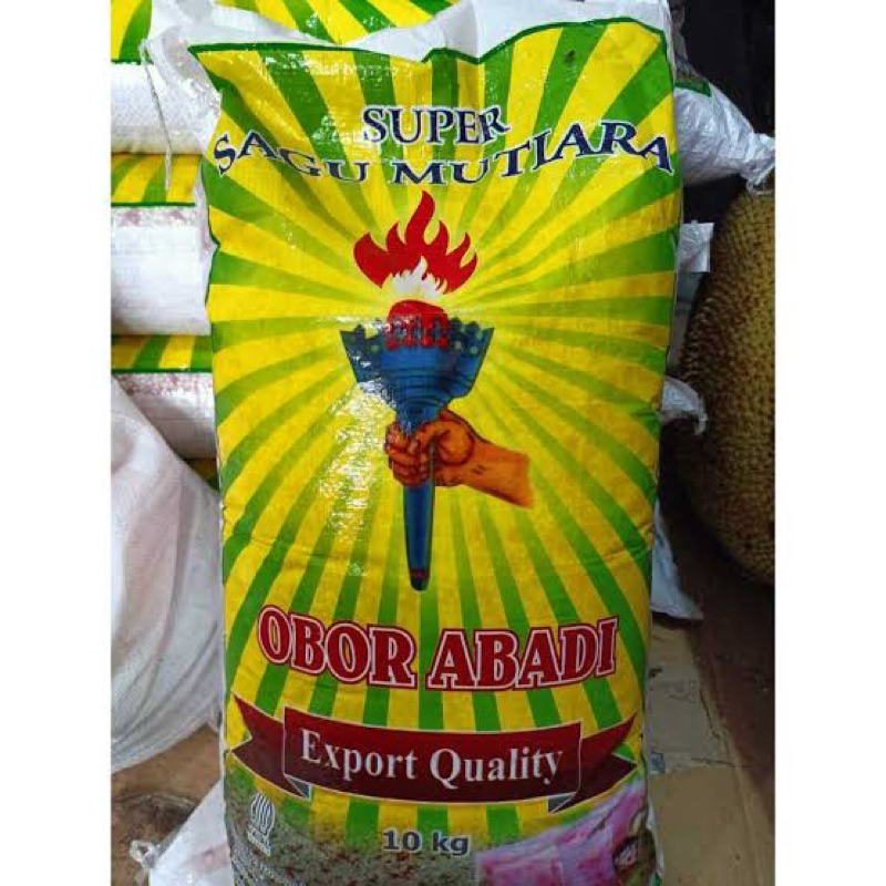 

Sagu Mutiara Merk Obor Abadi Repack 250g / 500g / 1000g