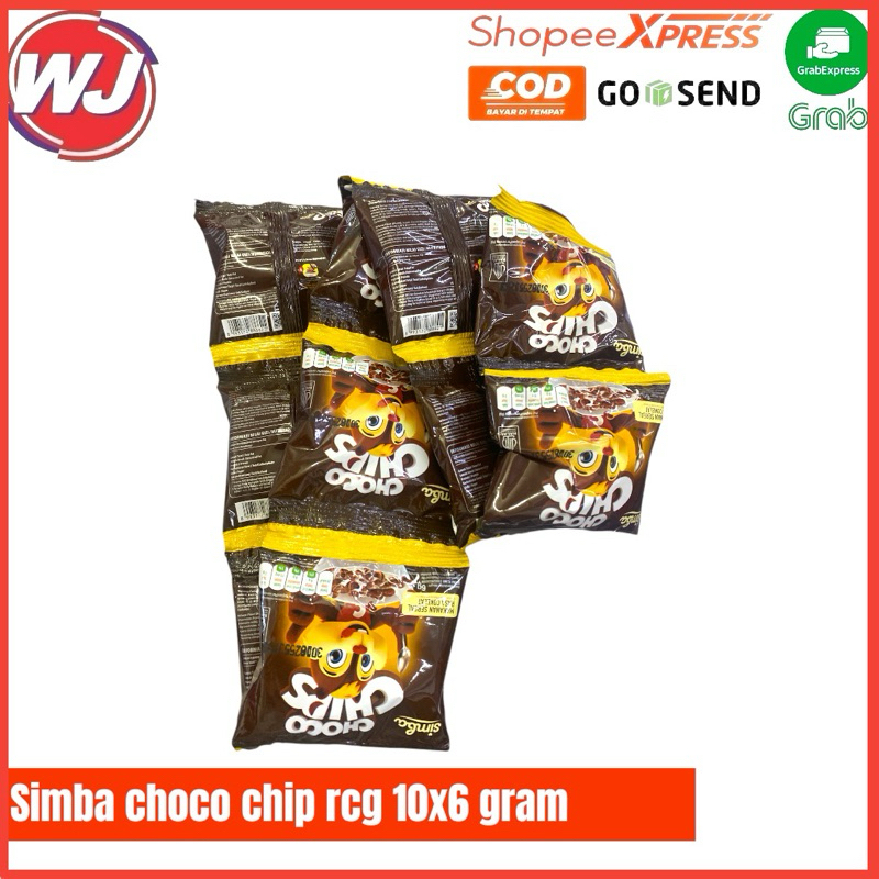 

SIMBA CHOCO CHIPS RCG 10x6 GRAM