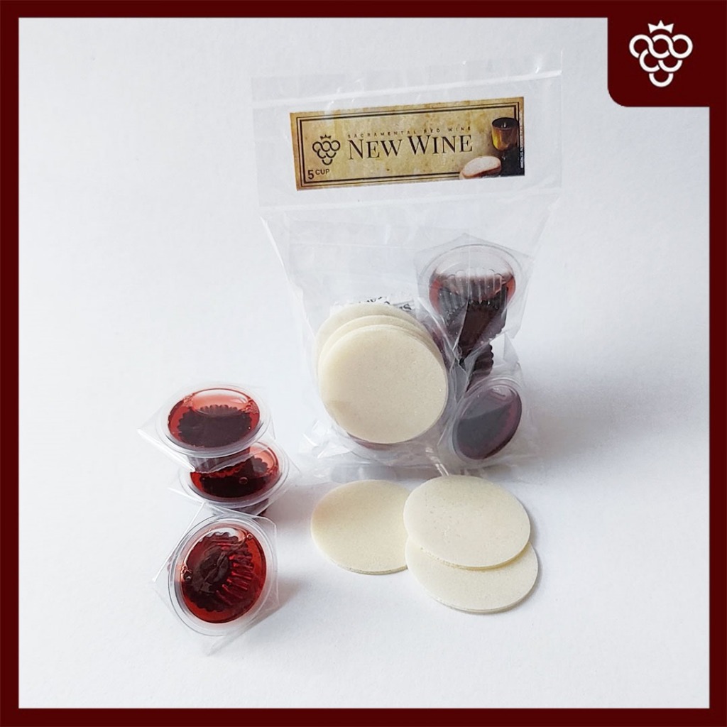 

Minuman Anggur Perjamuan Gereja Cup + Hosti Polos Besar Isi 5 & 10