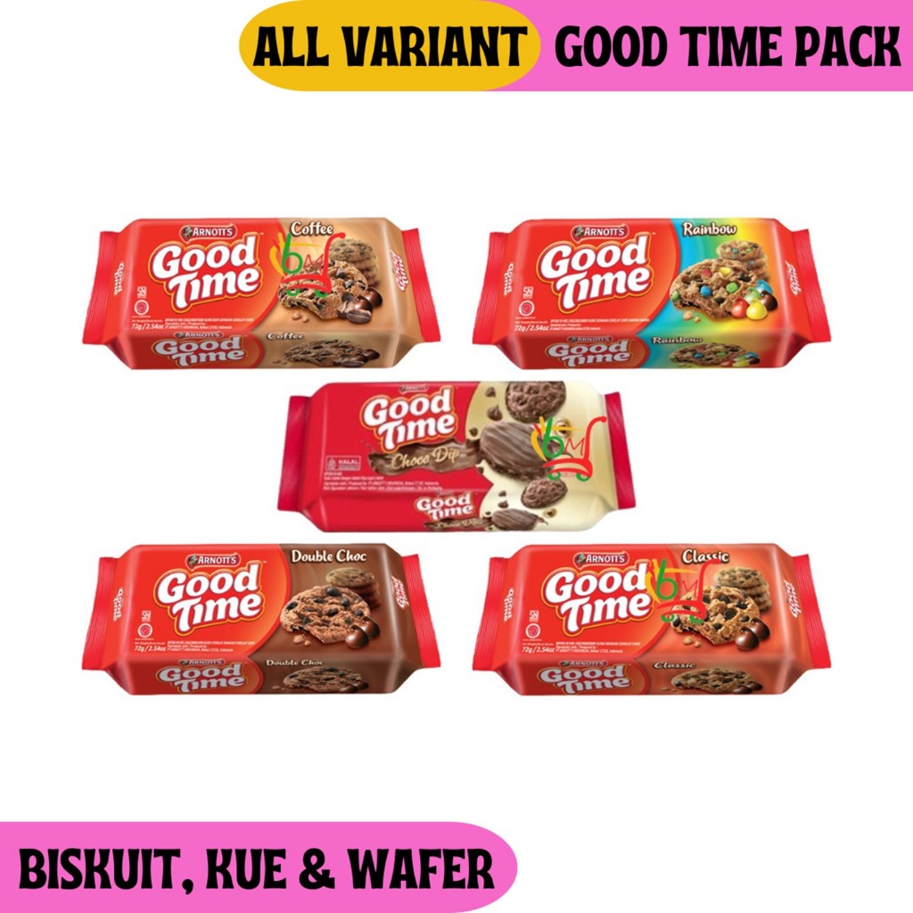 

Good Time Chocochips Cookies Pack All Variant