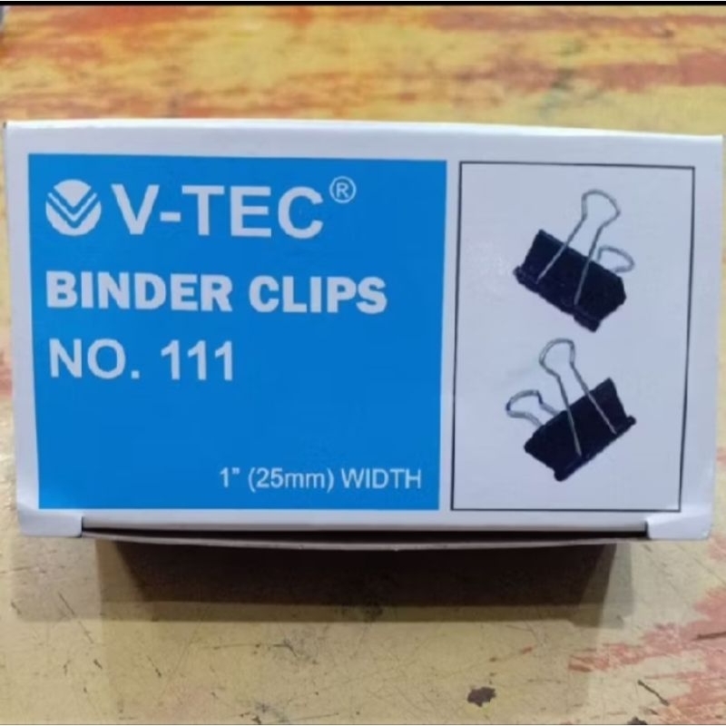 

V TEC BINDER CLIP/PENJEPIT KERTAS NO.111