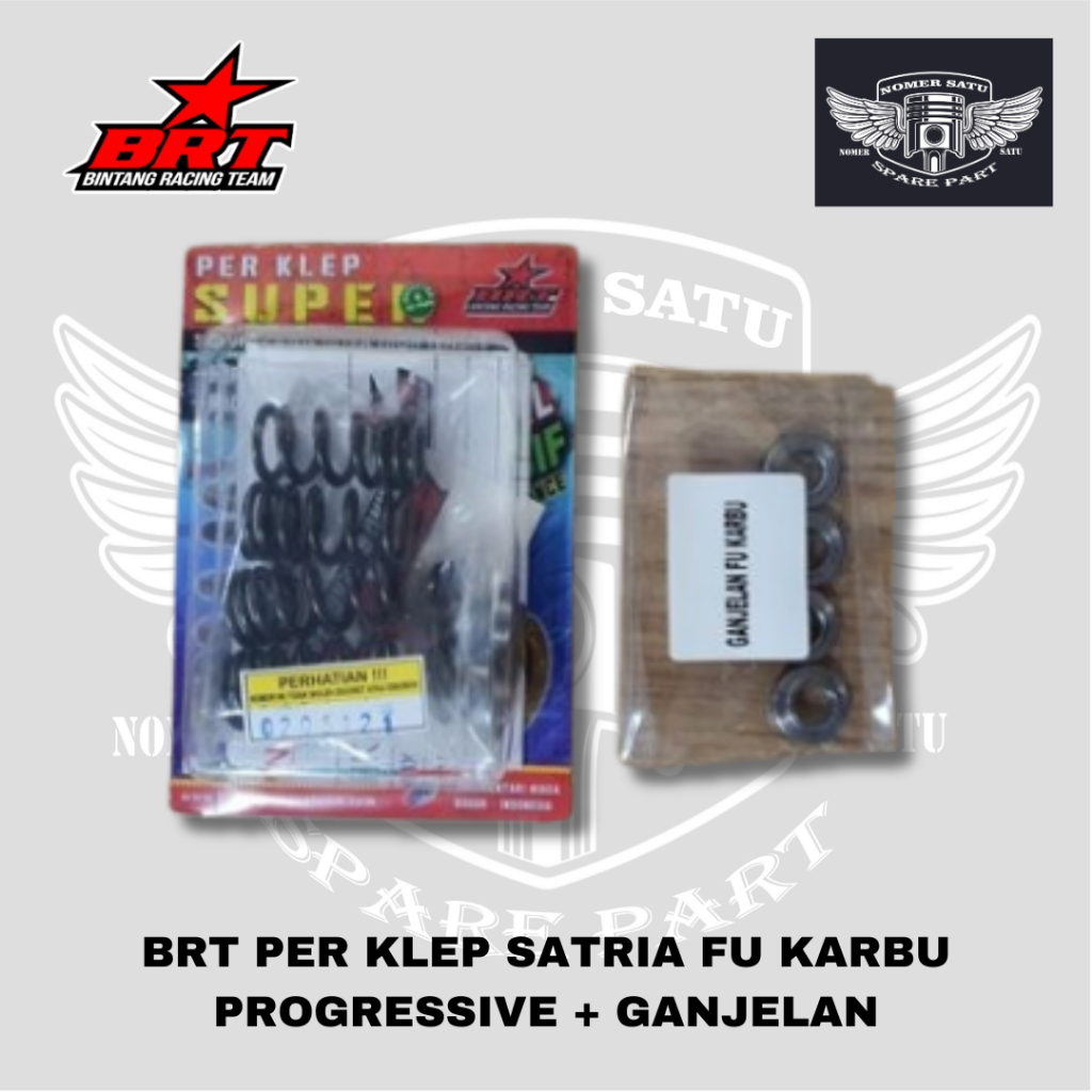 BRT PER KLEP SATRIA FU 150 FU KARBU SATRIA FU FI INJEKSI PROGRESIF PROGRESSIVE GANJELAN ORIGINAL