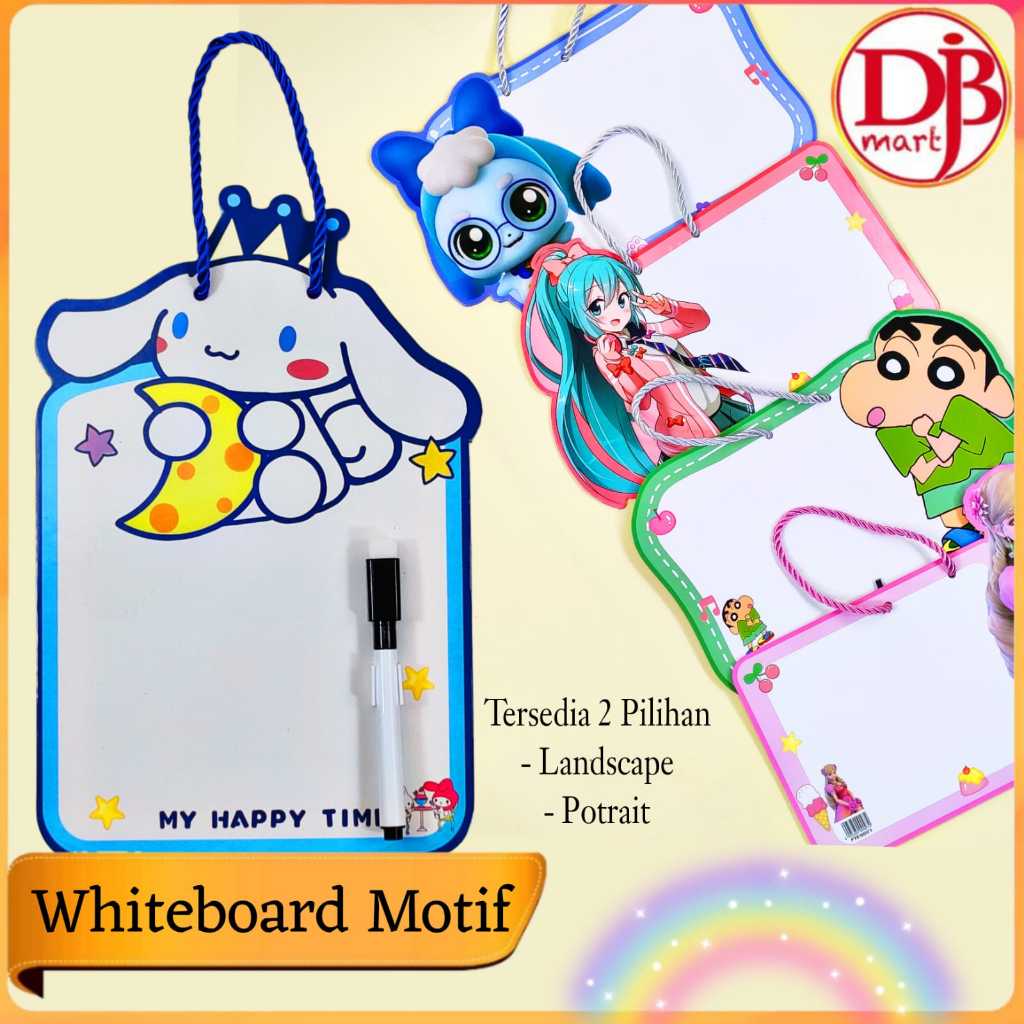 

DJB - Papan Tulis Anak / Whiteboard Mini Karakter