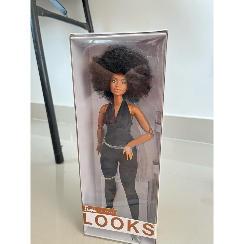 Barbie Made to Move Black Looks signature