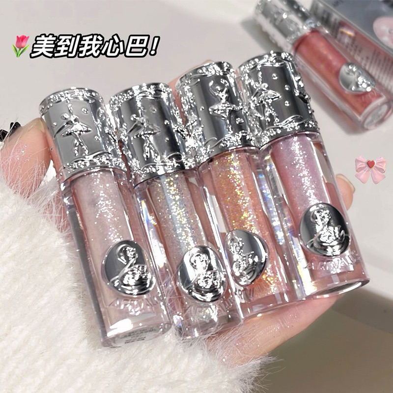 ART VALUE EYESHADOW FLOWERS / Flower knows swan BALLET series liquid eyeshadow/ eyeshadow glitter - 