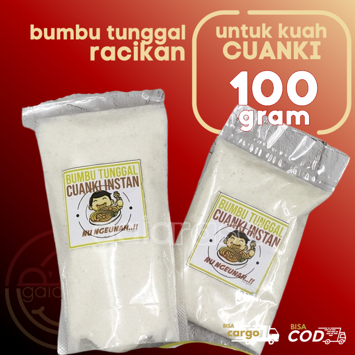 

Bumbu Tunggal Kuah CUANKI 100gr by GaiaRasa