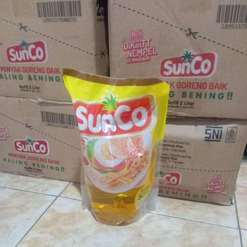 

sunco minyak goreng 2liter